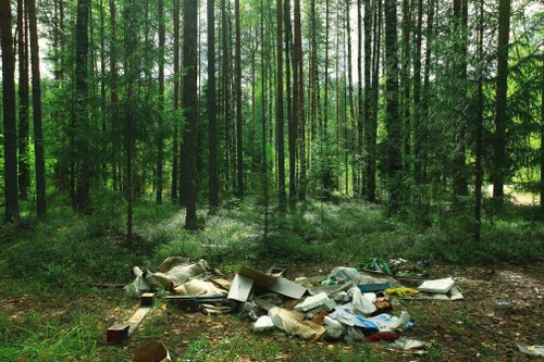 Eco-friendly disposal and recycling during flat clearance in Norwood